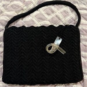 Beautiful Vintage bag with lucite detail